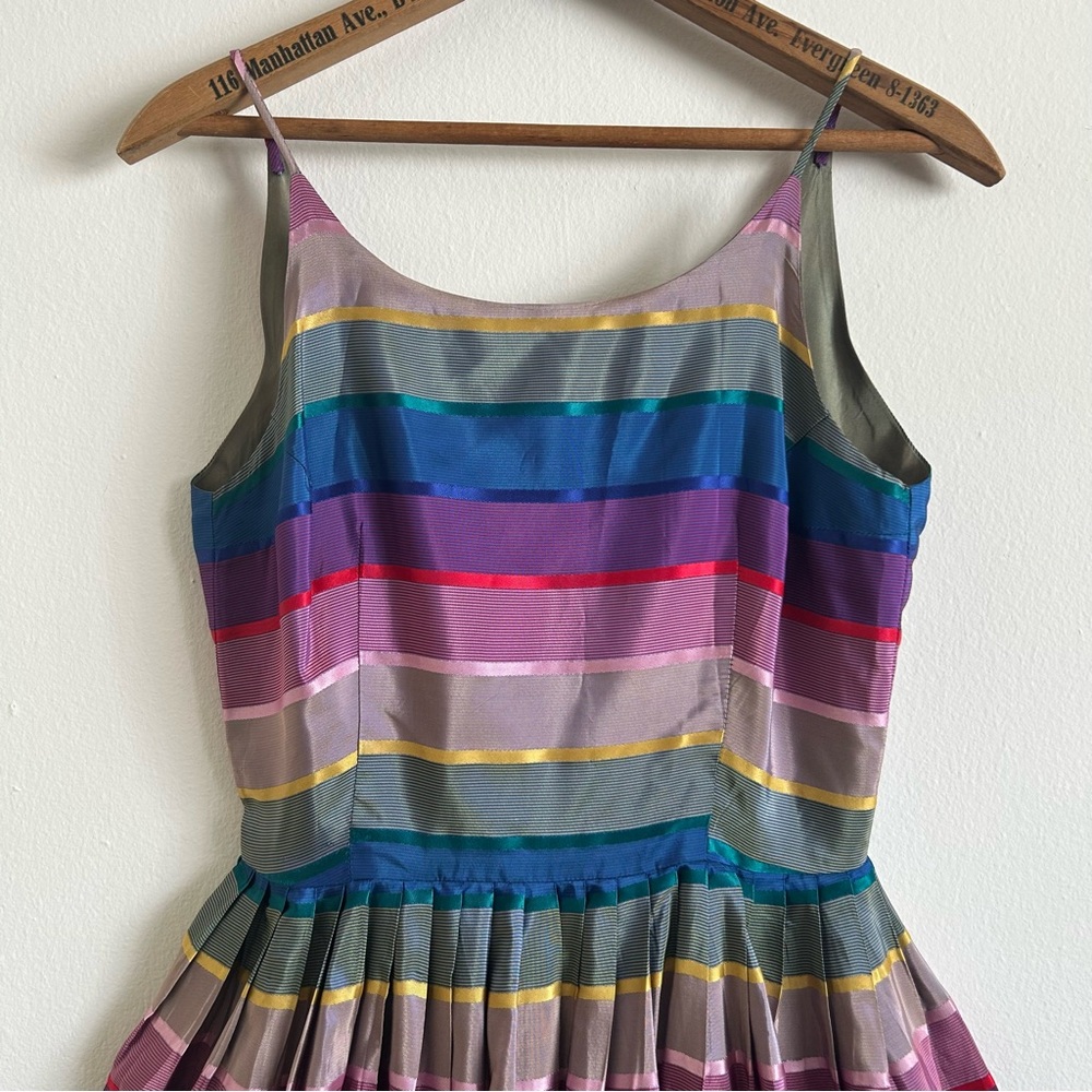 60's Technicolor Dream Dress - Picture 6 of 13